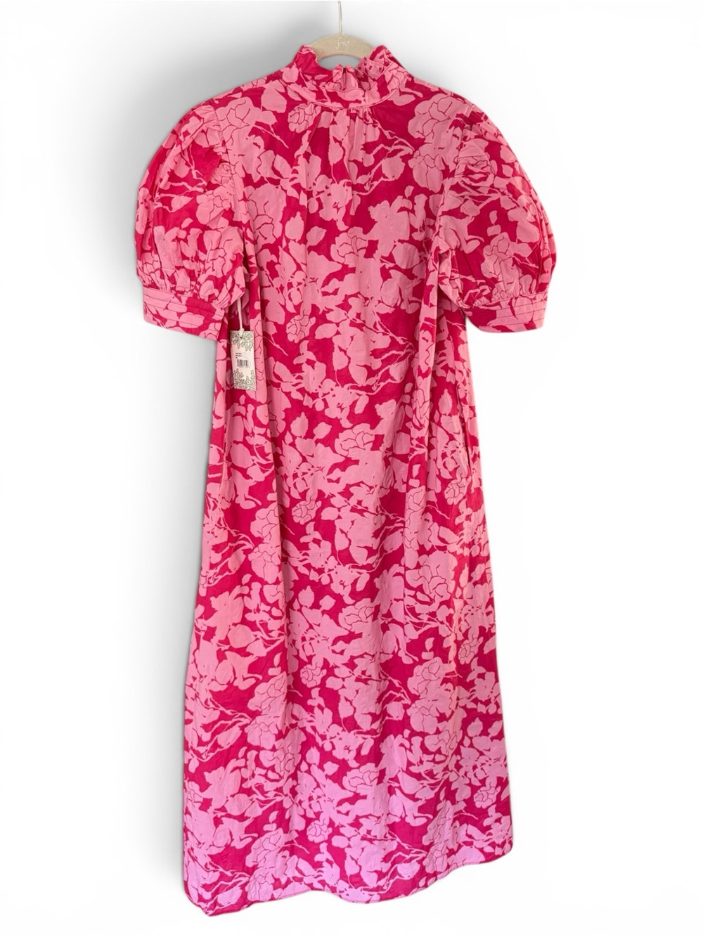 Hyacinth House Tuckernuck Louisa Maxi Dress in Pink Floral 100% Cotton XS $158 - Picture 4 of 9